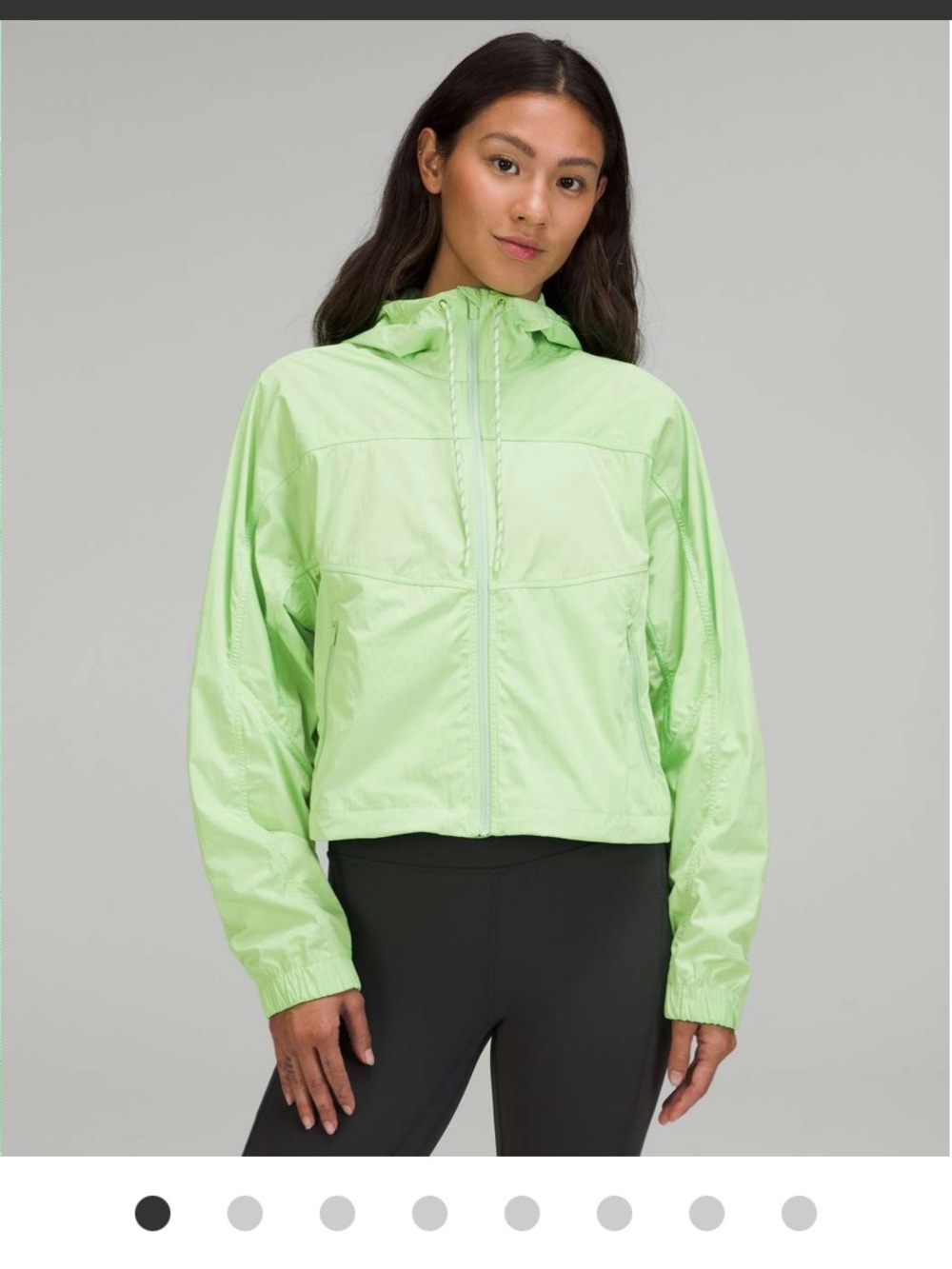 lululemon lightweight cropped jacket